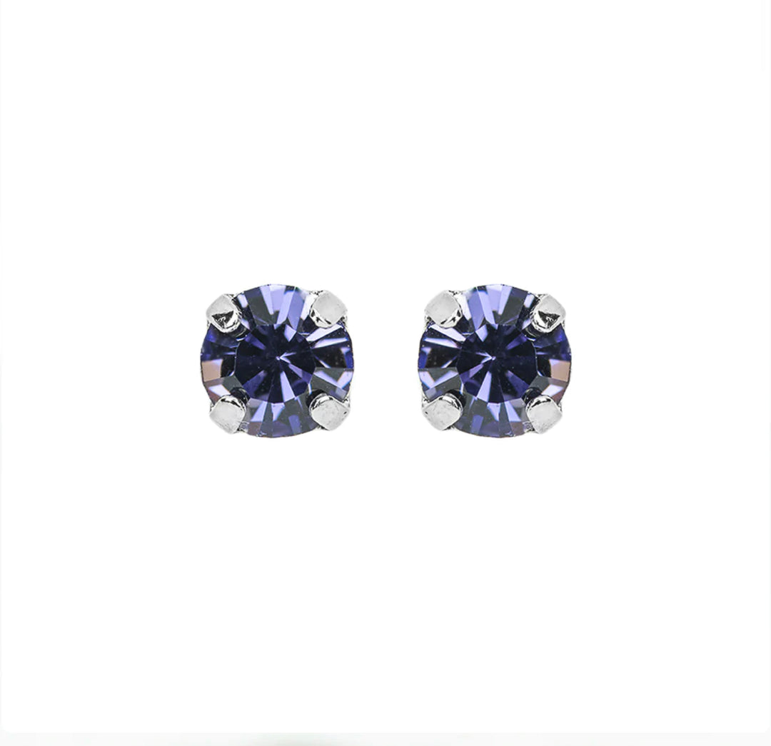 Mariana: “Tanzanite” Studs E-1440-539-RO2