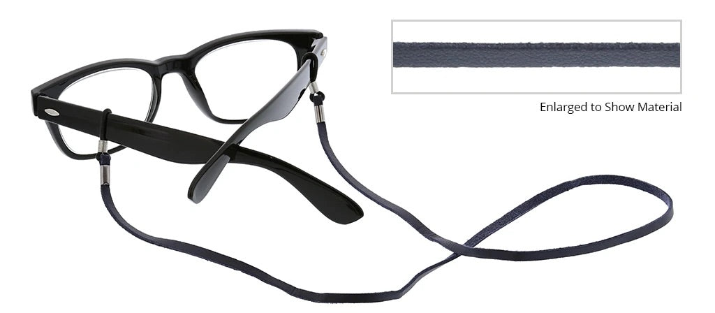 Peepers Faux Leather Reading Glasses Cord - The Vogue Boutique