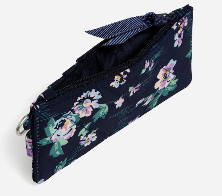 Vera Bradley: Ultimate Card Case in Navy Garde - The Vogue Boutique