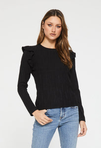 Another Love: Elvina Black Sweater