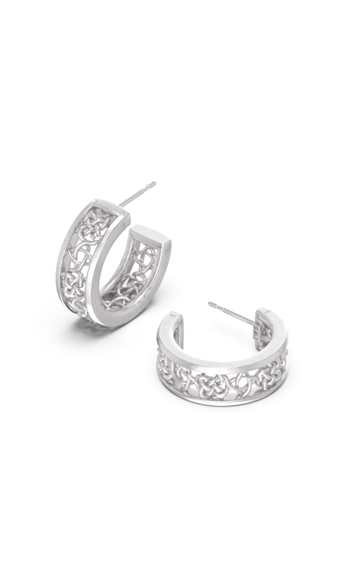 Kendra Scott: Kelly Silver Huggie Earrings