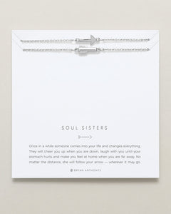Bryan Anthonys: Soul Sisters Best Friend Arrow Necklaces in Silver