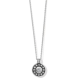 Brighton: Pebble Dot Medali Petite Reversible Birthstone Necklace - JM671H