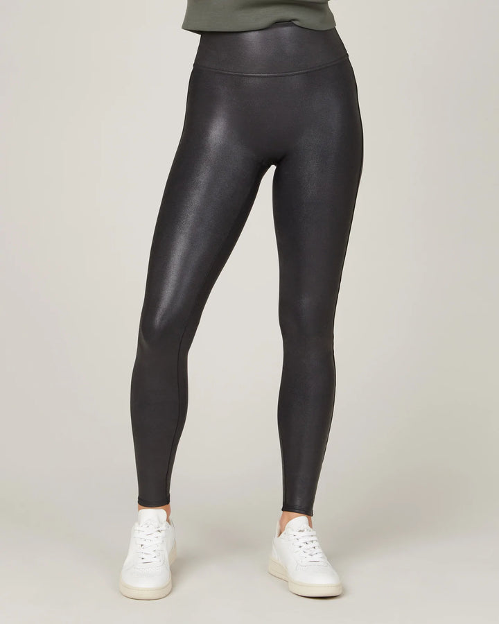 Spanx: Faux Leather Leggings Black - 2437 - The Vogue Boutique