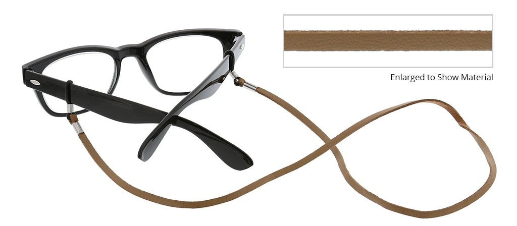 Peepers Faux Leather Reading Glasses Cord - The Vogue Boutique