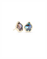 Kendra Scott: Tessa Gold Stud Earrings - The Vogue Boutique