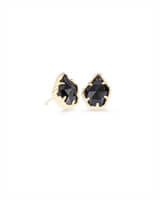 Kendra Scott: Tessa Gold Stud Earrings - The Vogue Boutique