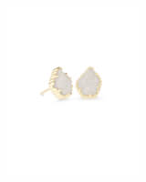 Kendra Scott: Tessa Gold Stud Earrings - The Vogue Boutique