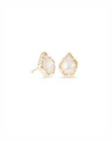 Kendra Scott: Tessa Gold Stud Earrings - The Vogue Boutique