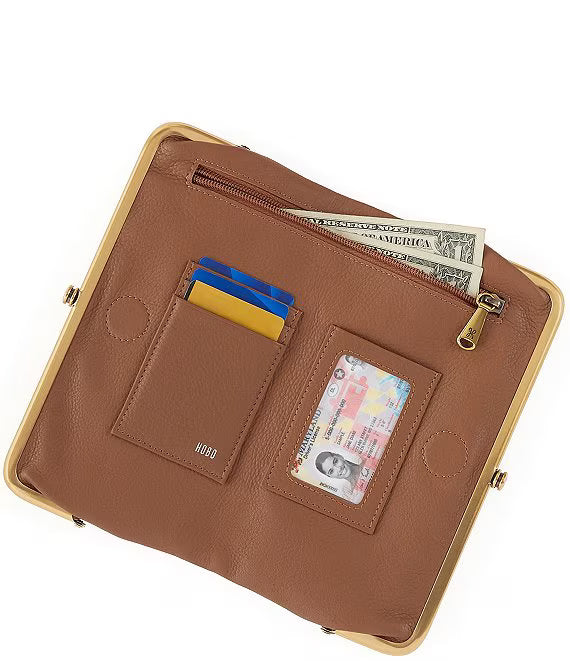 Hobo: Lauren Wallet in Timber Brown