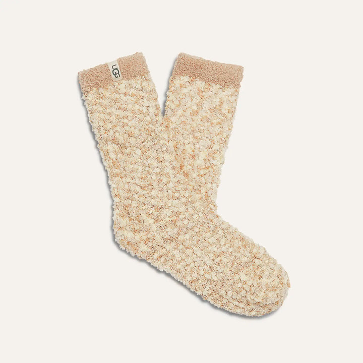 UGG: Cozy Chenille Socks In Cream