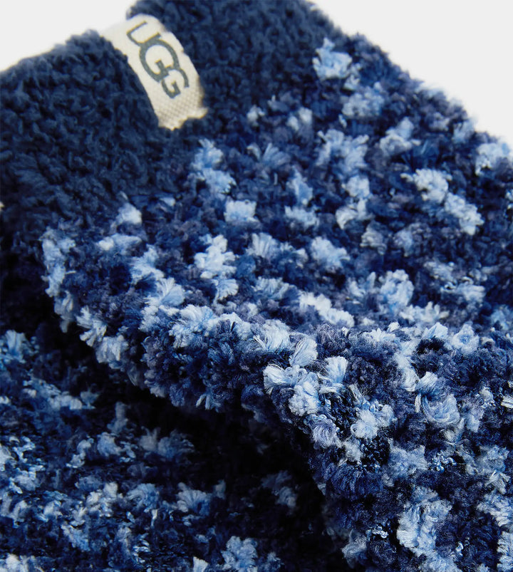 UGG: Cozy Chenille Socks in Navy
