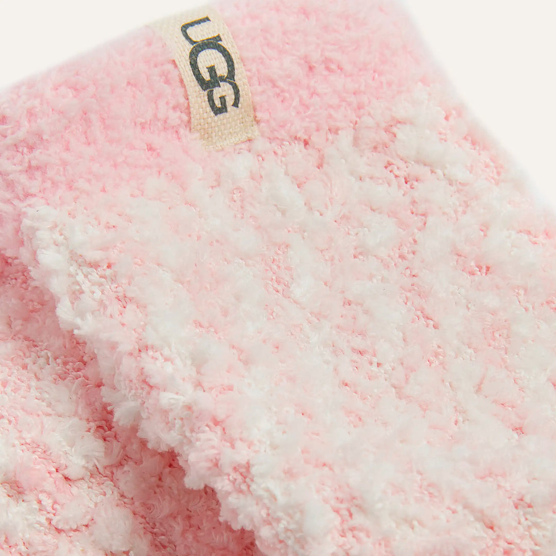 UGG: Cozy Chenille Socks in Seashell Pink