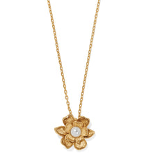 Load image into Gallery viewer, Brighton: Gold Everbloom Pearl Flower Necklace

