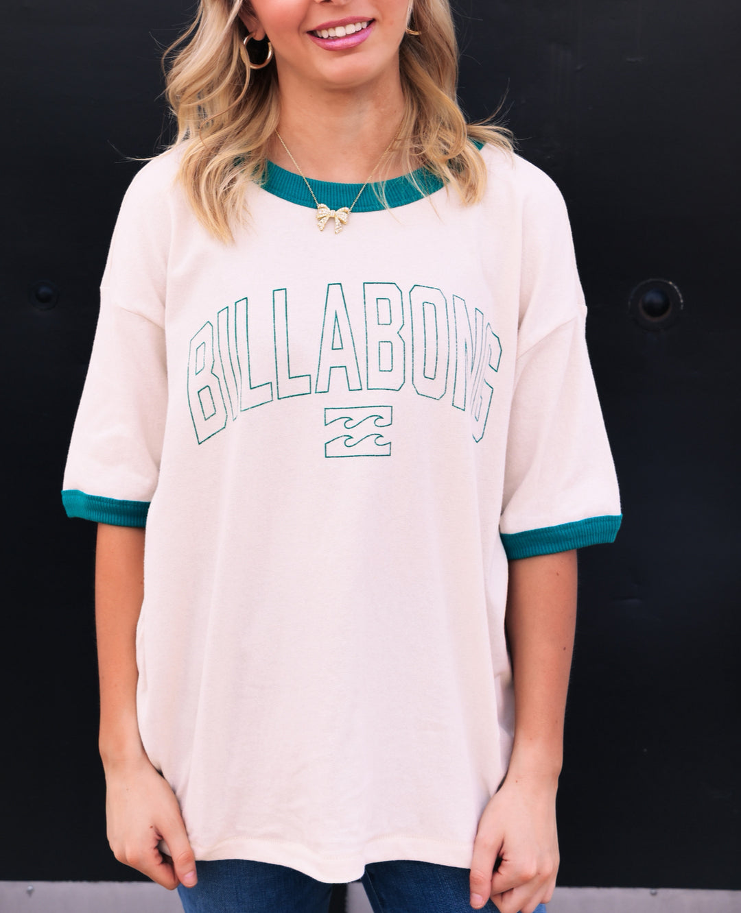 Billabong: Go West Ringer Tee in White Cap (BL000922W)