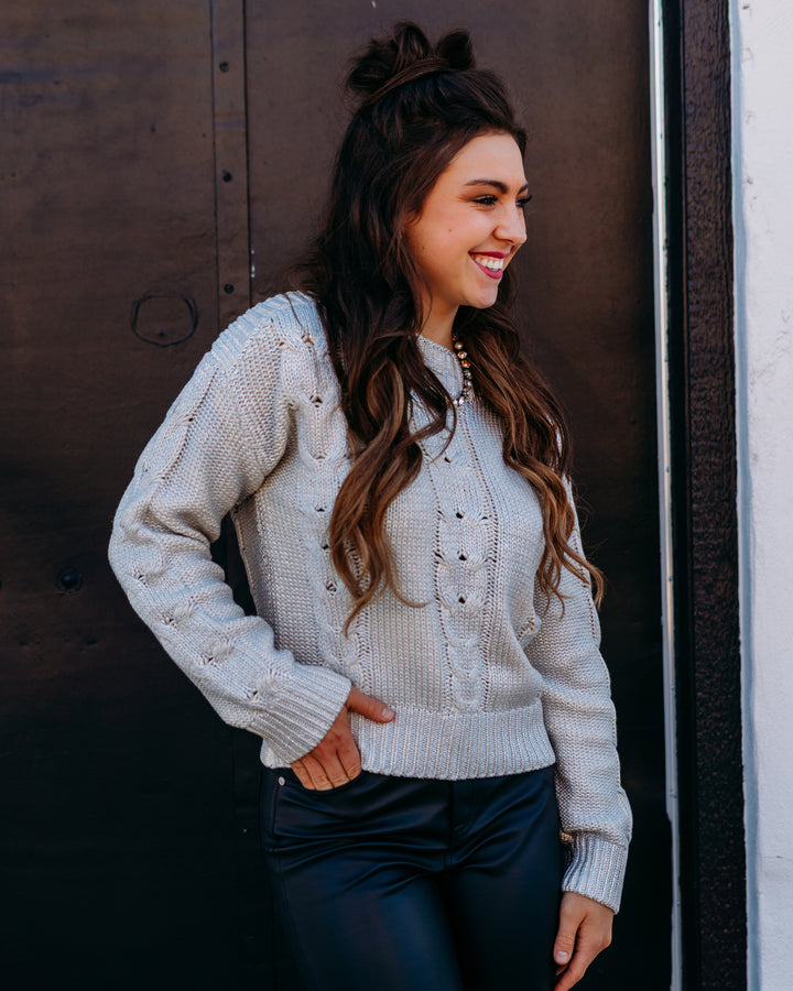 Steve Madden: Debbi Sweater in Natural Antique