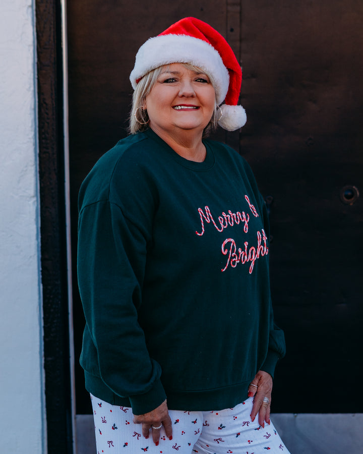 Z Supply: Bright Sunday Sweatshirt in Garland Green