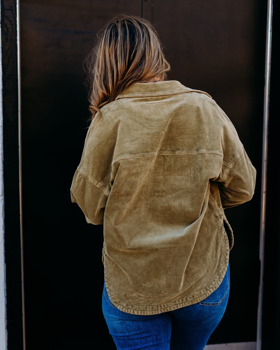 Dear John: Gina Jacket in Olive Branch