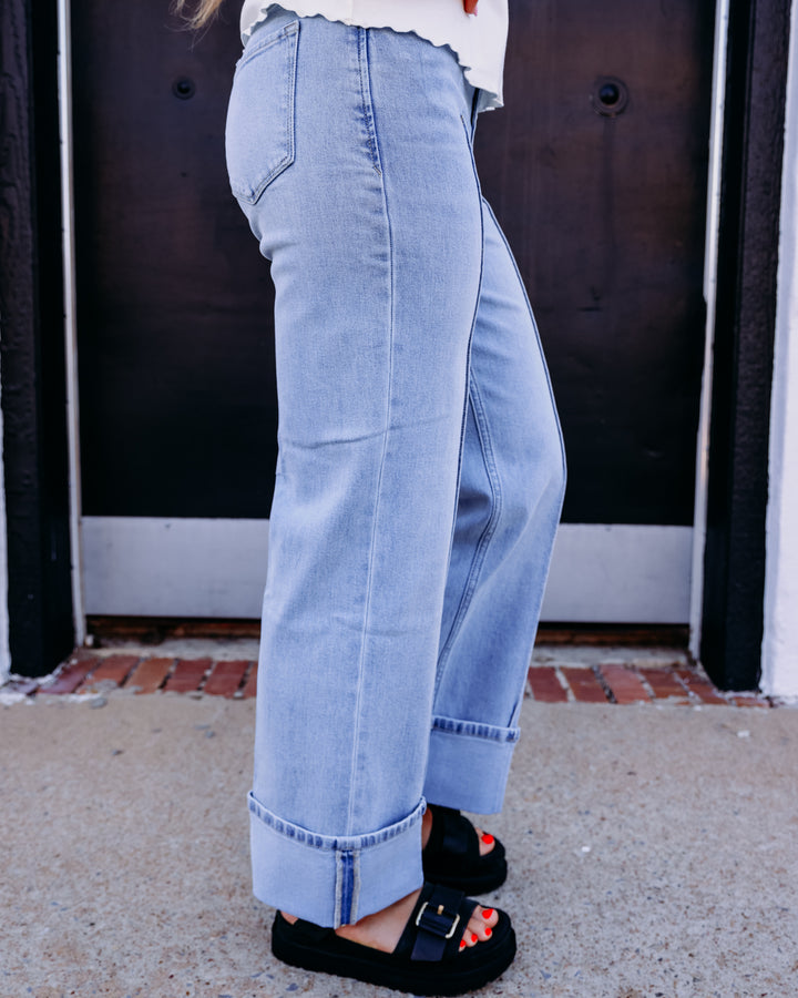 Dear John: Holly Wide Leg Jeans in Boulevard (DPM52A343BVD-24)