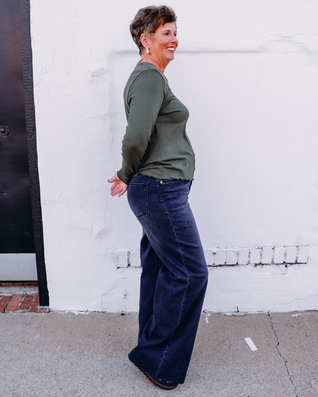 Dear John: Fiona Wide Leg Jean in Princess (DPM55A365PSS-24)