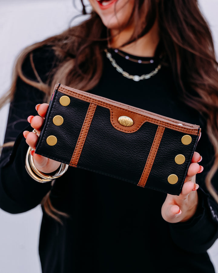 Hammitt: 110 North Wallet East End/Antique Gold