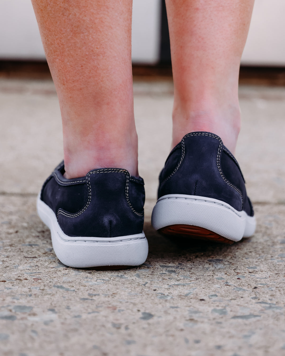 Clarks: Nalle Violet Navy Leather