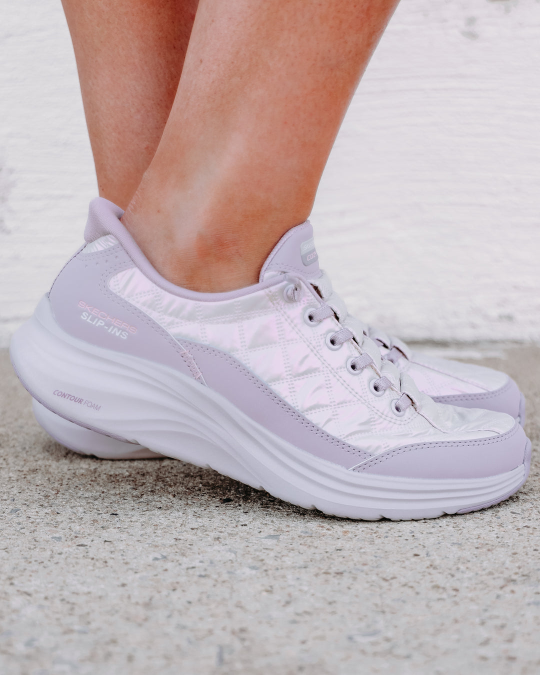Skechers: Contour Foam-Shining Pearl in TPE