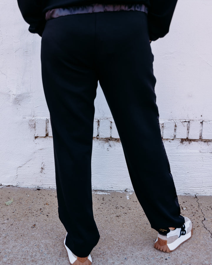 Joseph Ribkoff: Scuba Jersey Straight Leg Pants in Black (263623)