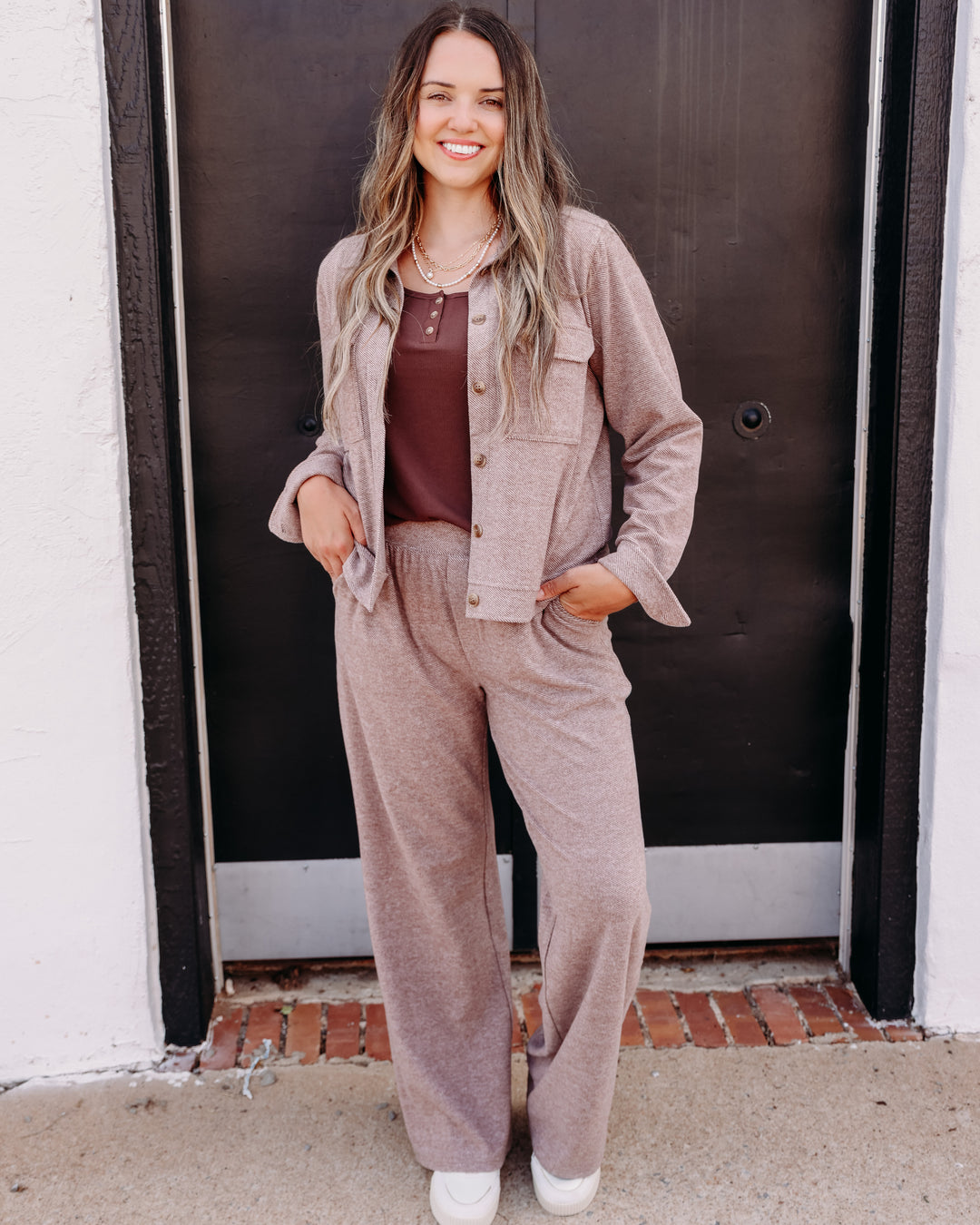 Thread & Supply: Faye Pants in Clove Heather