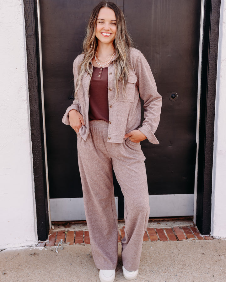 Thread & Supply: Faye Pants in Clove Heather