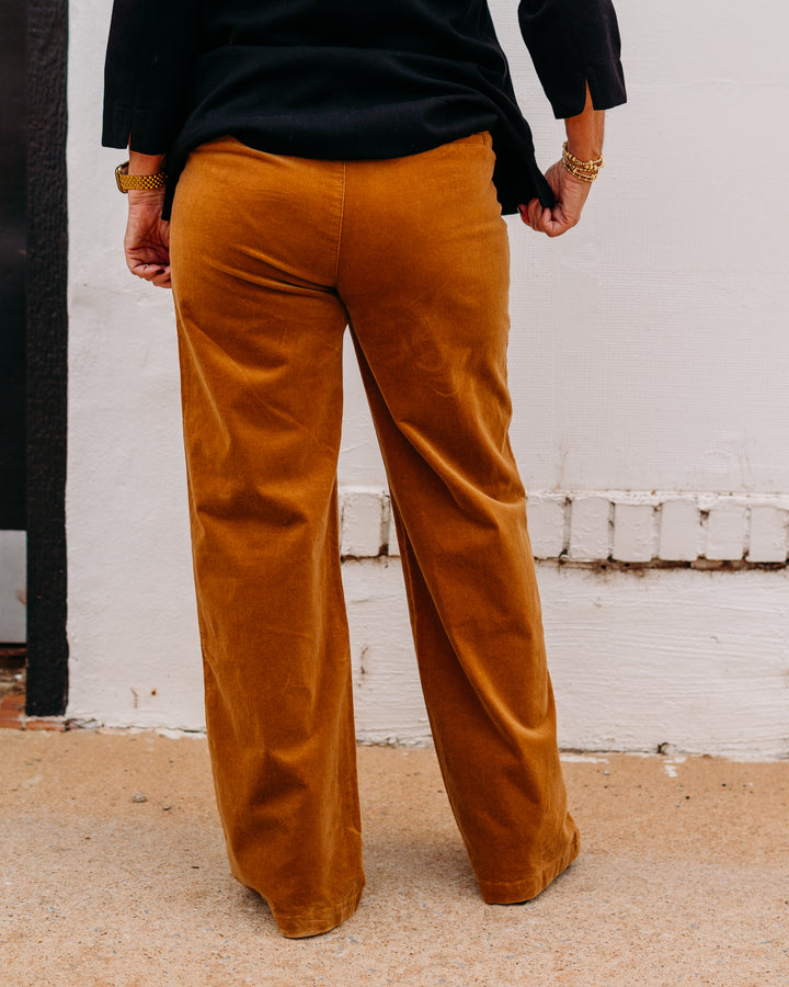Another Love: Anabel Pants in Spicewood Brown