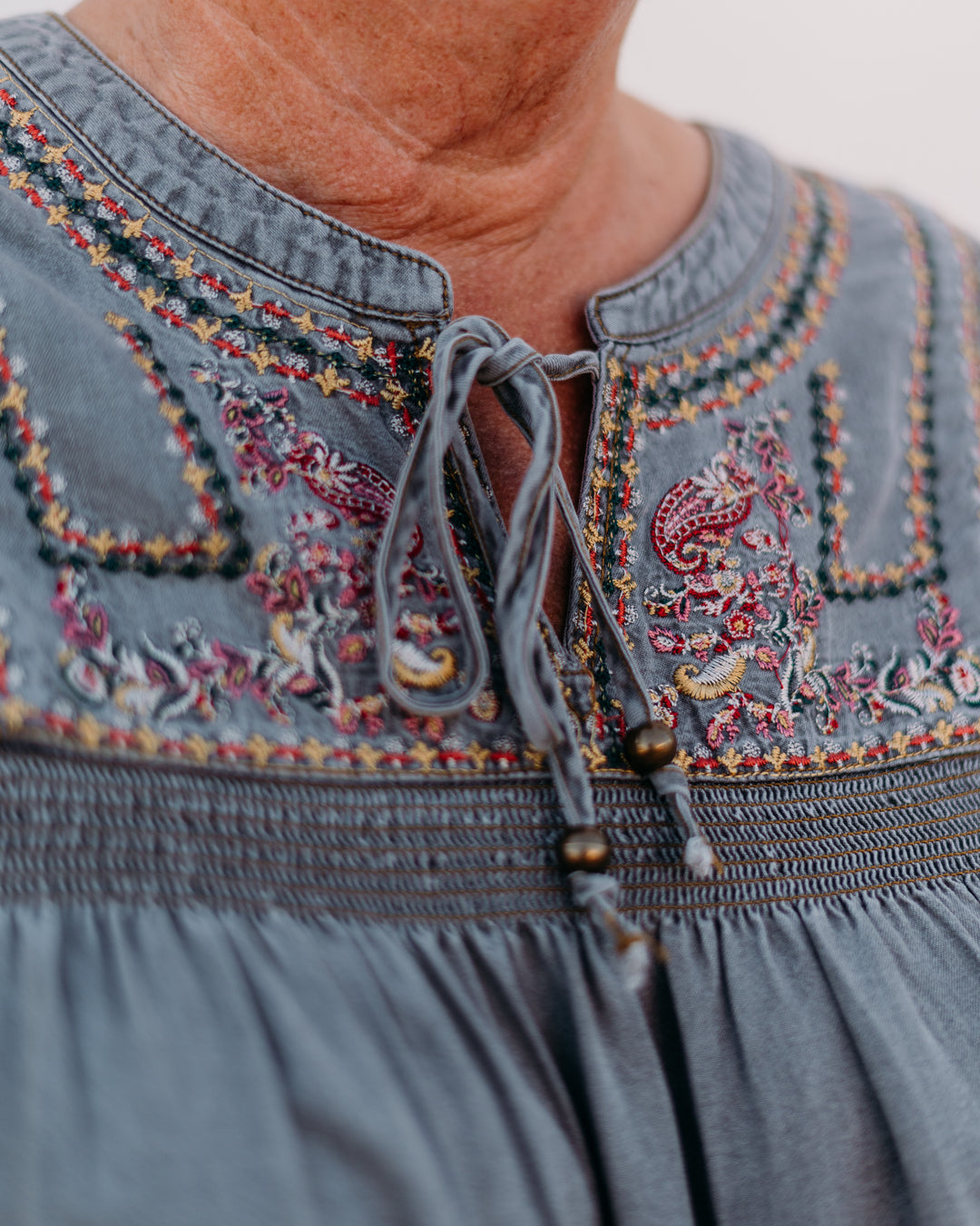 Multiples: 3/4 Raglan Sleeve Tie Top (M35607TM)
