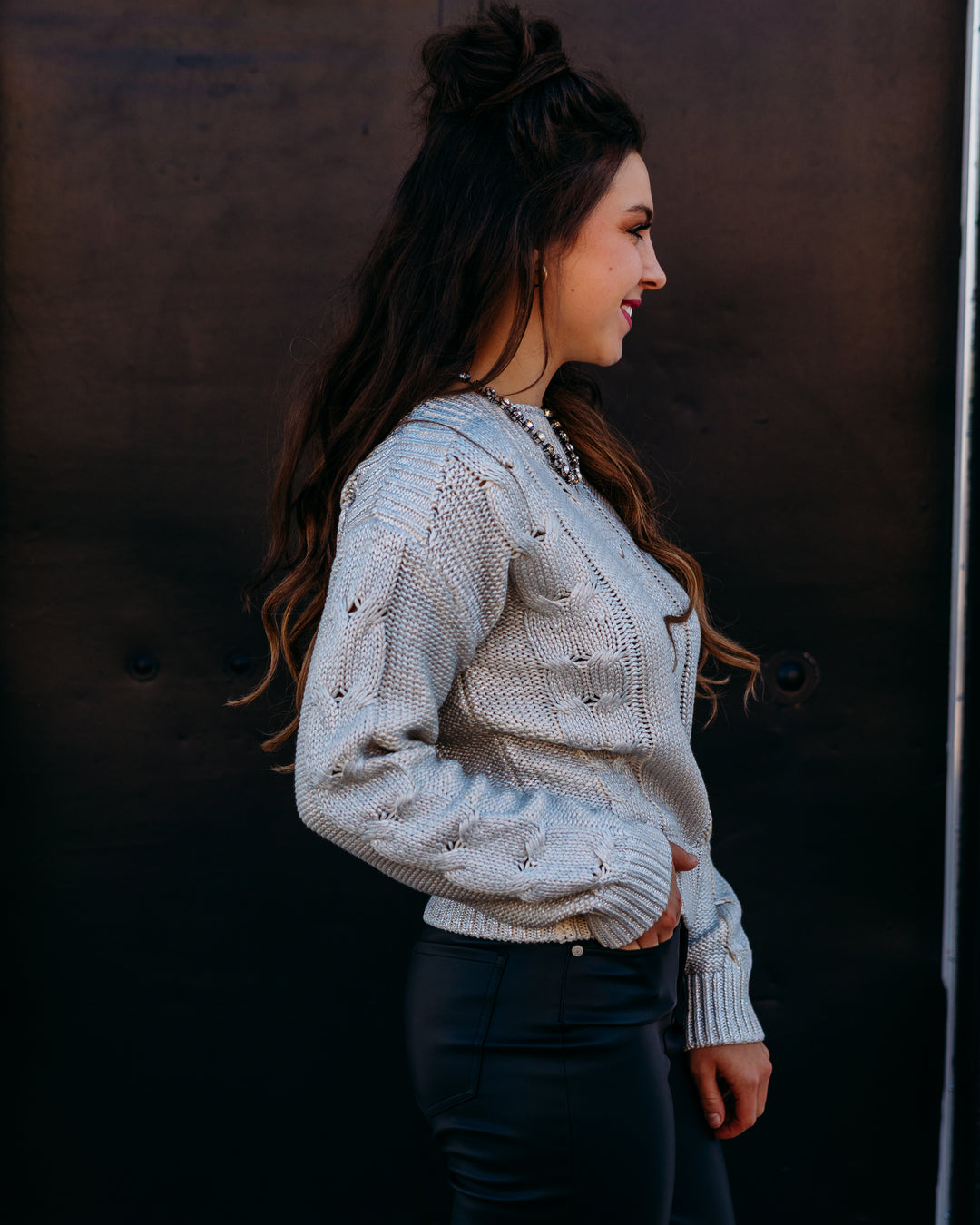 Steve Madden: Debbi Sweater in Natural Antique