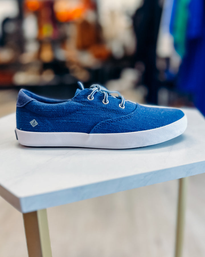 Sperry: Big Kid's Spinnaker Washable Sneaker - Navy