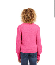 Load image into Gallery viewer, Karen Kane: Button Up Cardigan in Hot Pink
