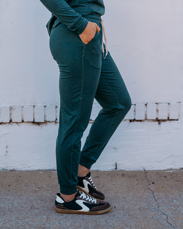 Glyder: Serene Joggers in Forest