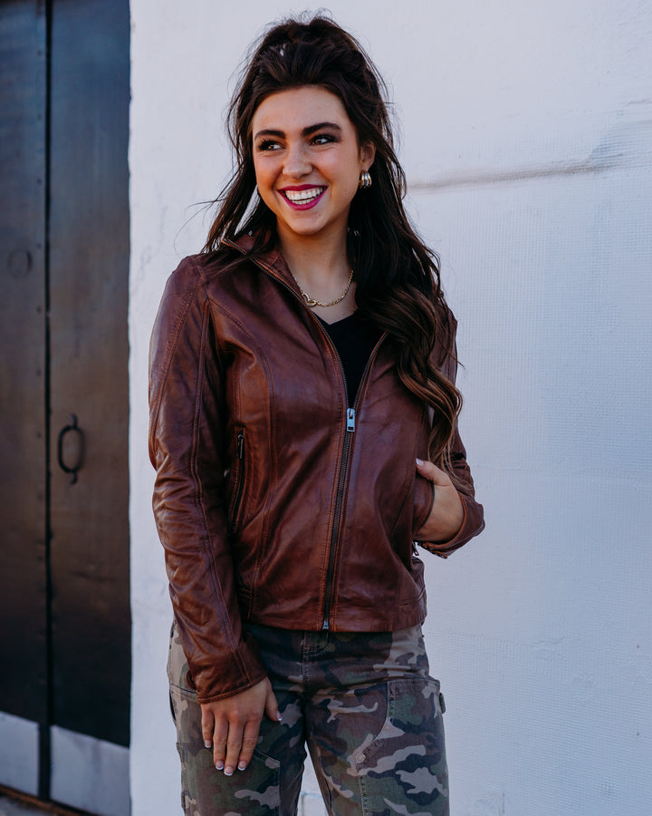 Mauritius: Jolah Jacket In Whiskey