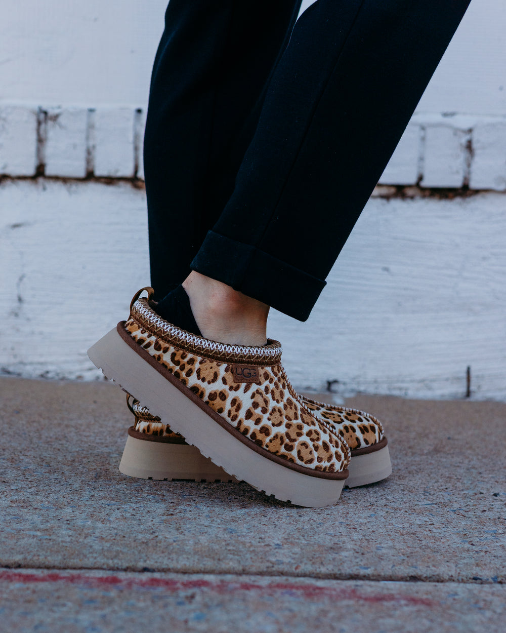 Ugg: Tazz Plains in Felicity Leopard Jasmine (1177890) - The Vogue Boutique