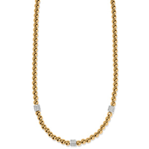 Brighton: Gold Meridian Petite Beads Station Necklace