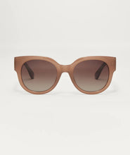 Load image into Gallery viewer, Z Supply: Lunch Date Polarized Sunglasses in Taupe Gradient
