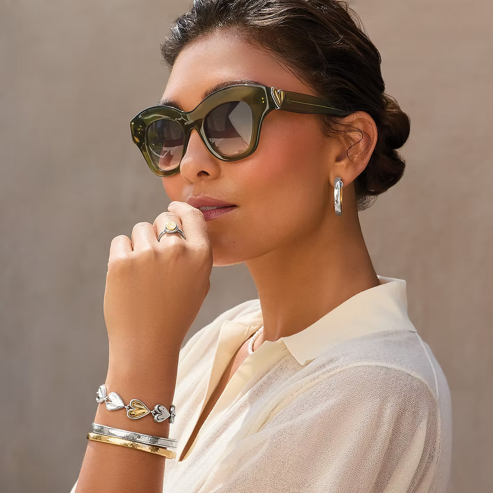 Brighton: Cascade Heart Sunglasses (A13483) - The Vogue Boutique