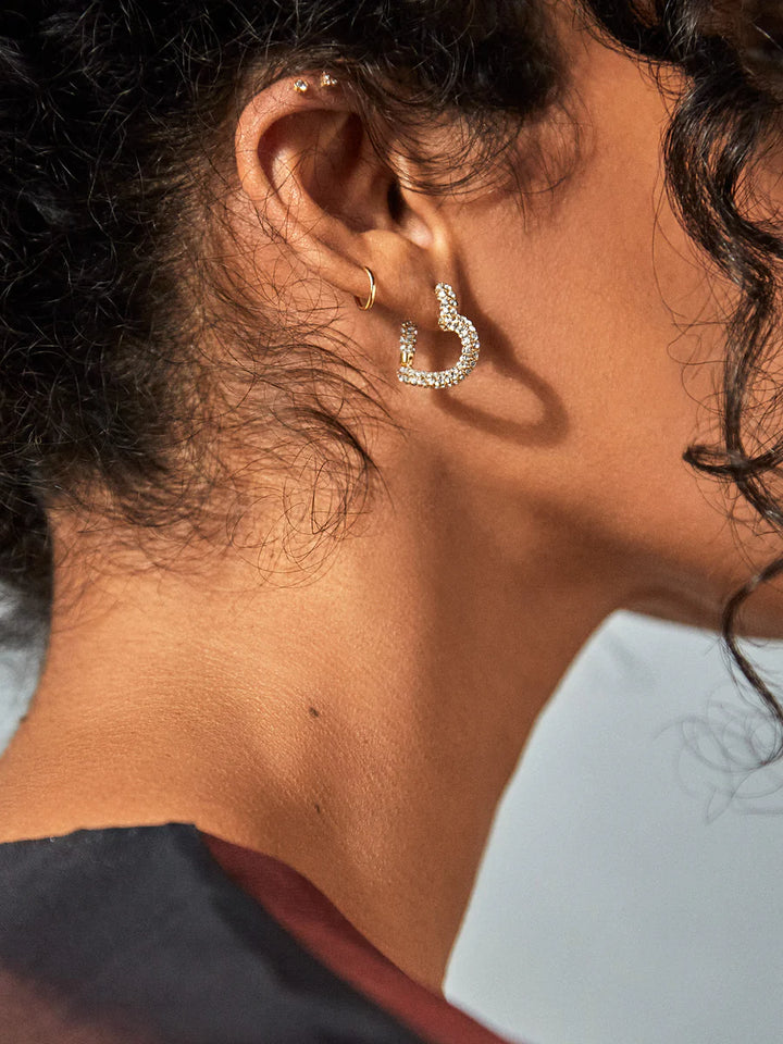 BaubleBar: Velma Earrings in Gold