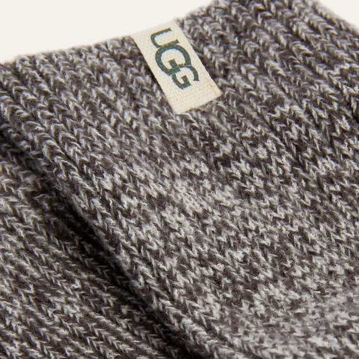 UGG: Rib Knit Slouchy Crew Socks in Nightfall