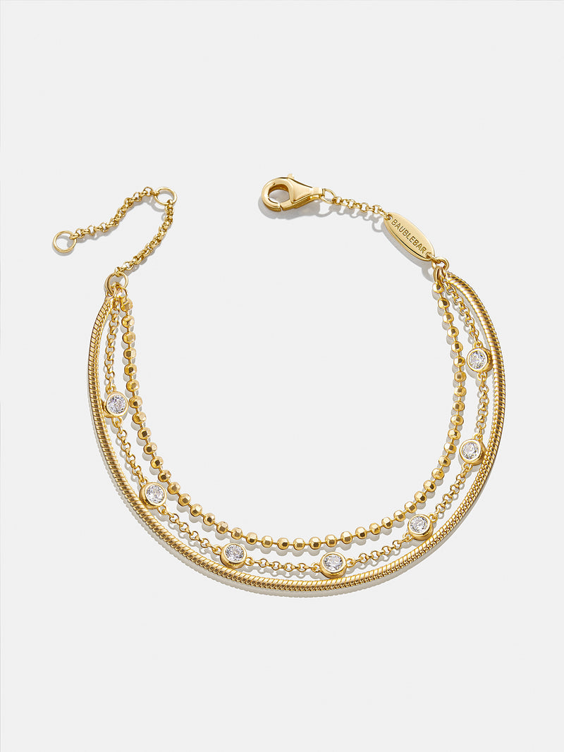 Baublebar: Skye 18K Gold Layered Bracelet