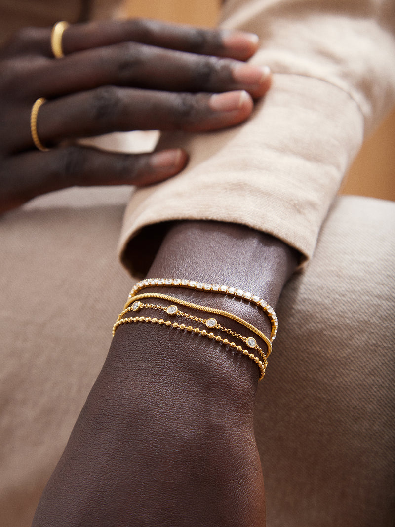 Baublebar: Skye 18K Gold Layered Bracelet