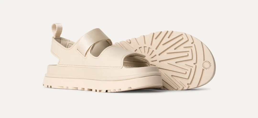 Ugg: W Goldenglow Sandal in Sea Salt – The Vogue Boutique Ugg: W Goldenglow Sandal in Sea Salt – The Vogue Boutique