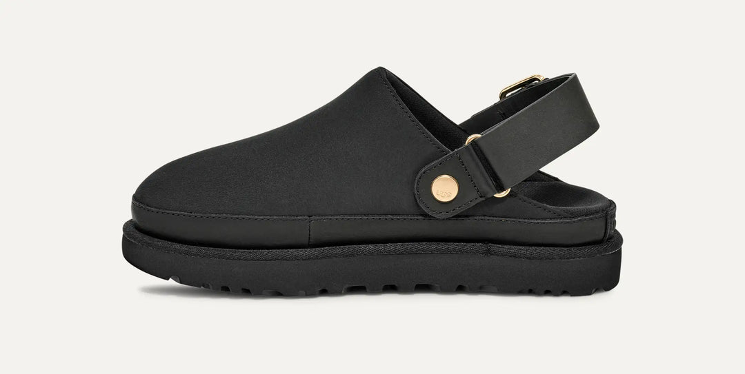 Ugg: W Goldenstar Villa Clog in Black - The Vogue Boutique