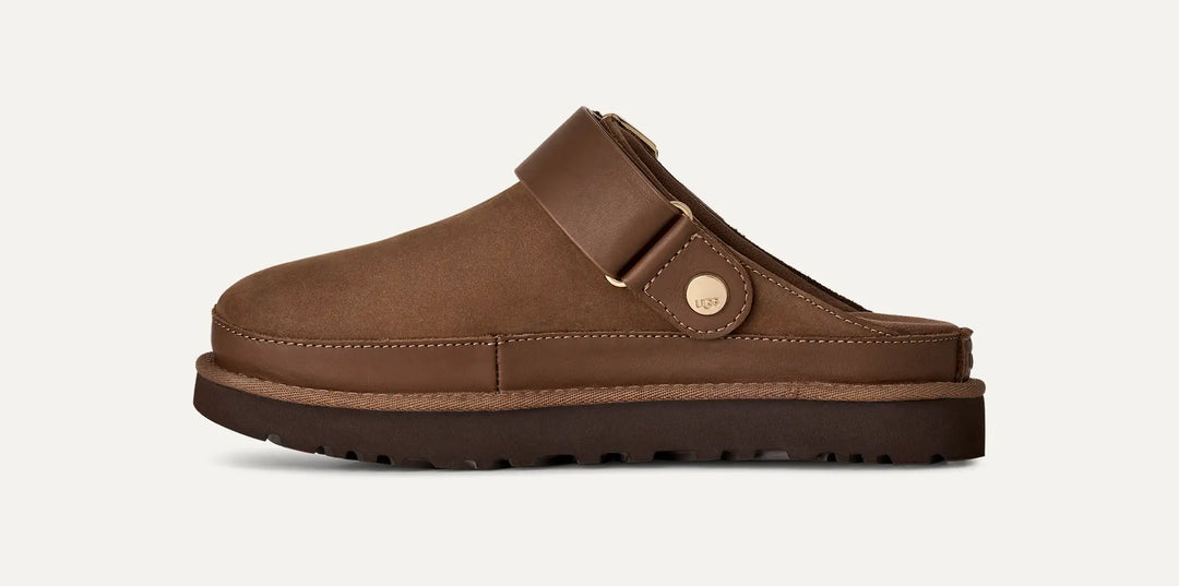UGG: W Goldenstar Villa Clog in Dark Chestnut (1169590)