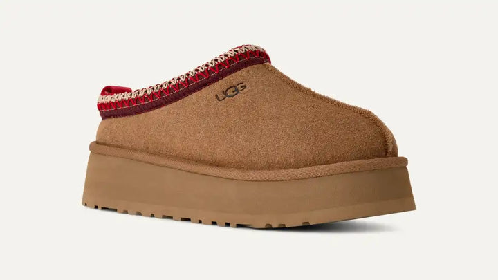 UGG: (New Style #) Tazz Platform Slipper in Chestnut