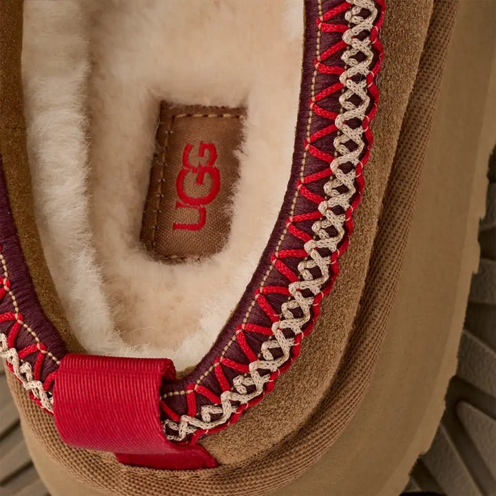 UGG: (New Style #) Tazz Platform Slipper in Chestnut